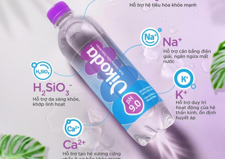 Nước khoáng kiềm thiên nhiên Vikoda 5 “tốt”: Dưỡng nguồn sống cho sức khỏe vẹn toàn