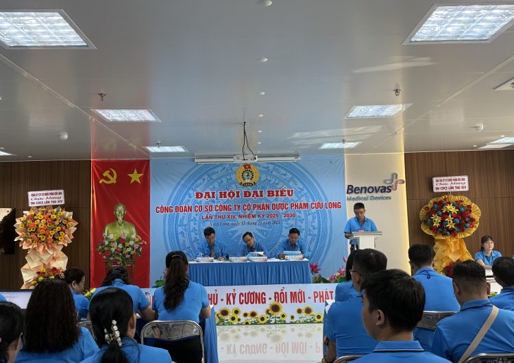 Công đoàn Dược Cửu Long bước vào nhiệm kỳ 2025–2030 với quyết tâm đổi mới và phát triển